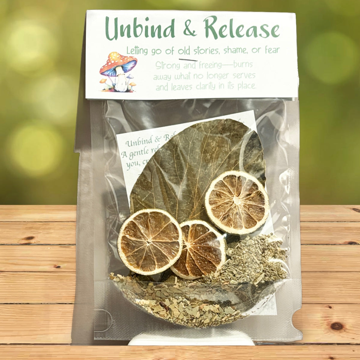 Unbind and release simmer pot potpourri