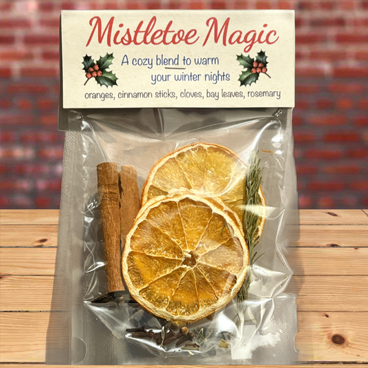 Mistletoe magic simmer pot potpourri