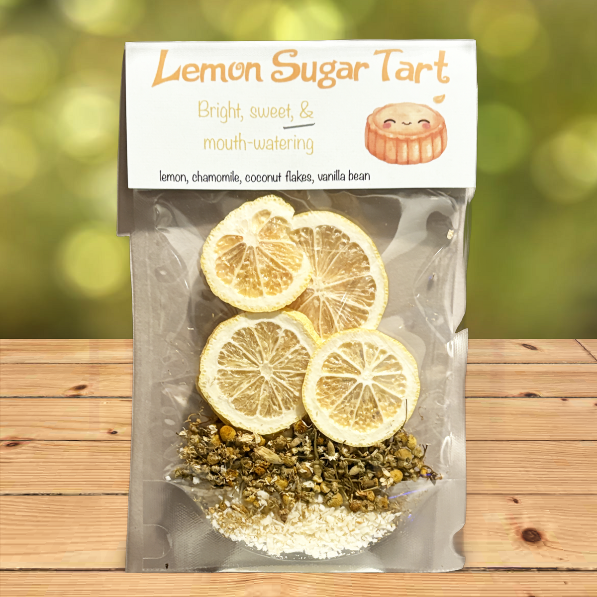 Lemon sugar tart simmer pot potpourri