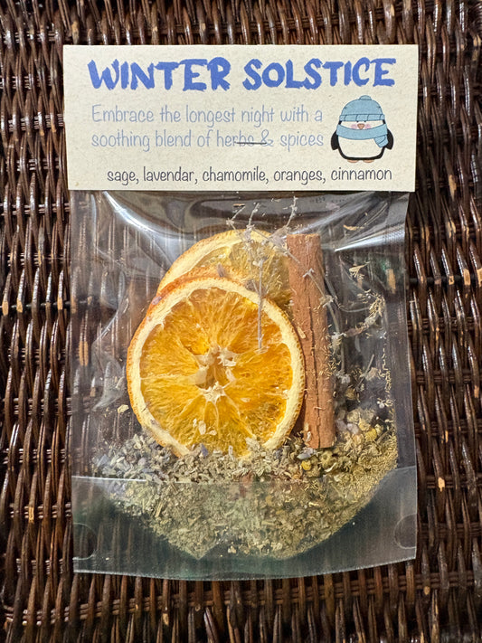 Winter Solstice simmer pot potpourri